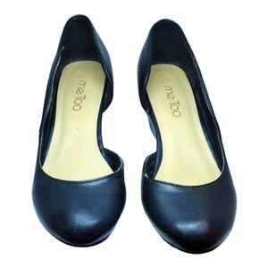 Me Too Shoes Black  size 6 2 in Wedge Shoes